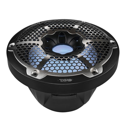 NXL 10" Marine Subwoofer with LED RGB Lights 300 Watts Rms SVC 4-Ohm