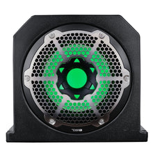 Dual 10in Marine Subwoofer Enclosure SxS - Installed View | DS18