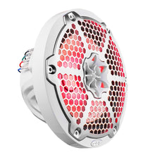 NXL 8in Coaxial Marine Speaker with LED RGB Lights SxS - Installed View | DS18