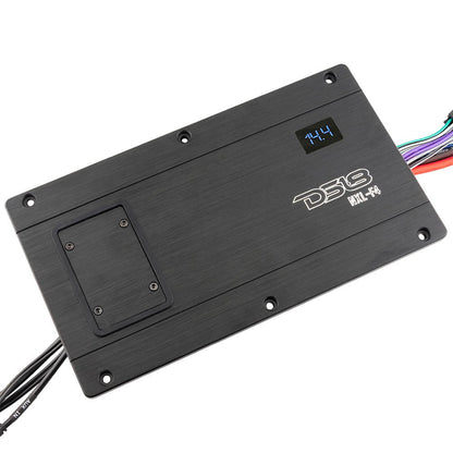 NXL 4-Channel Full-Range Class D IP67 Marine and Powersports Flush Mount Amplifier 4 x 100 Watts Rms @ 4-Ohm