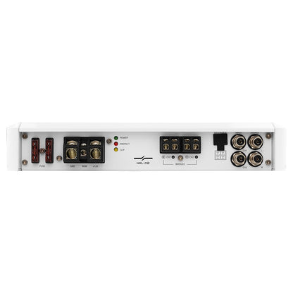 NXL 2-Channel Full-Range Class D IPX5 Marine Amplifier | 2 x 250W RMS @ 4-Ohm