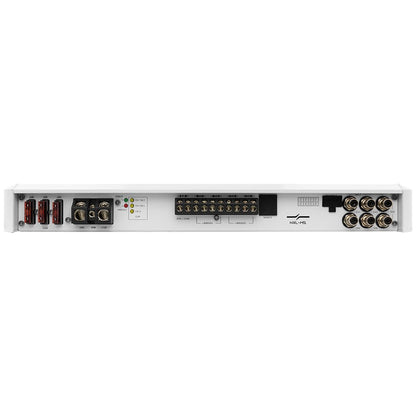 NXL 5-Channel Full-Range Class D IPX5 Marine Amplifier | 4 x 150W @ 4-Ohm and 1 x 600W RMS @ 2-Ohm