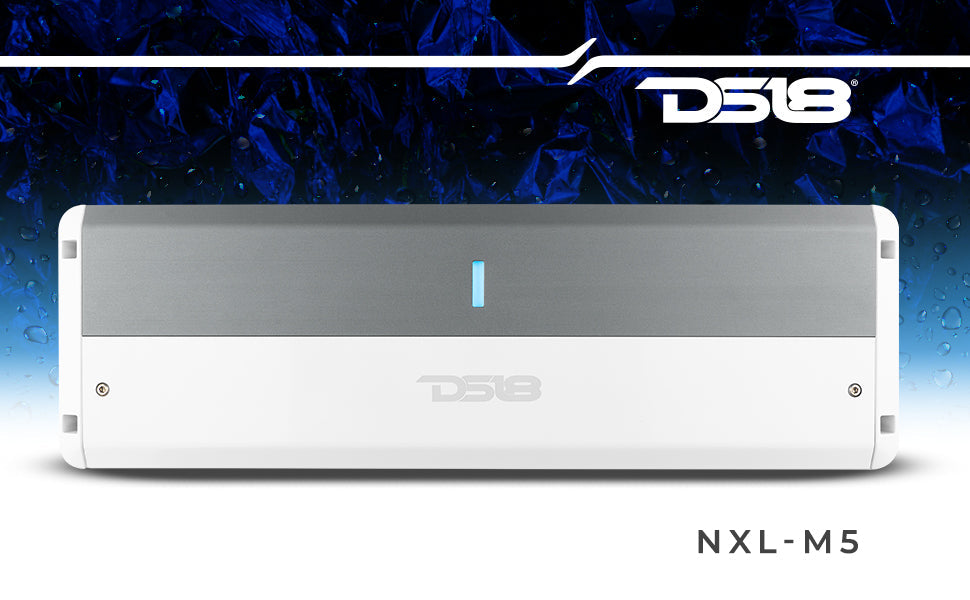 NXL-M5 Full-Range Class D 5-Channel Amplifier UTV Lighting - Full View | DS18