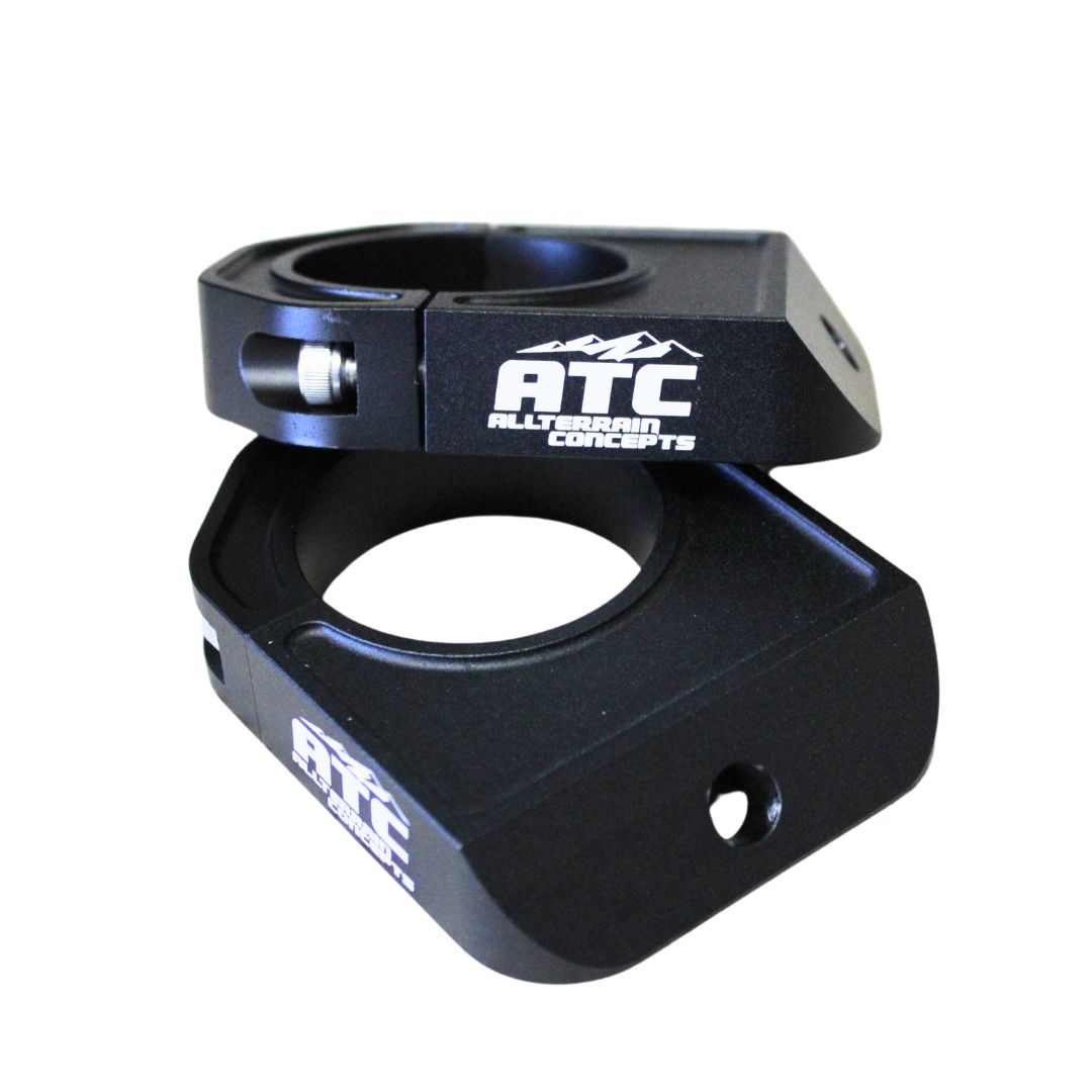 Billet A-Pillar Mounts (Pair) by All Terrain Concepts, front view