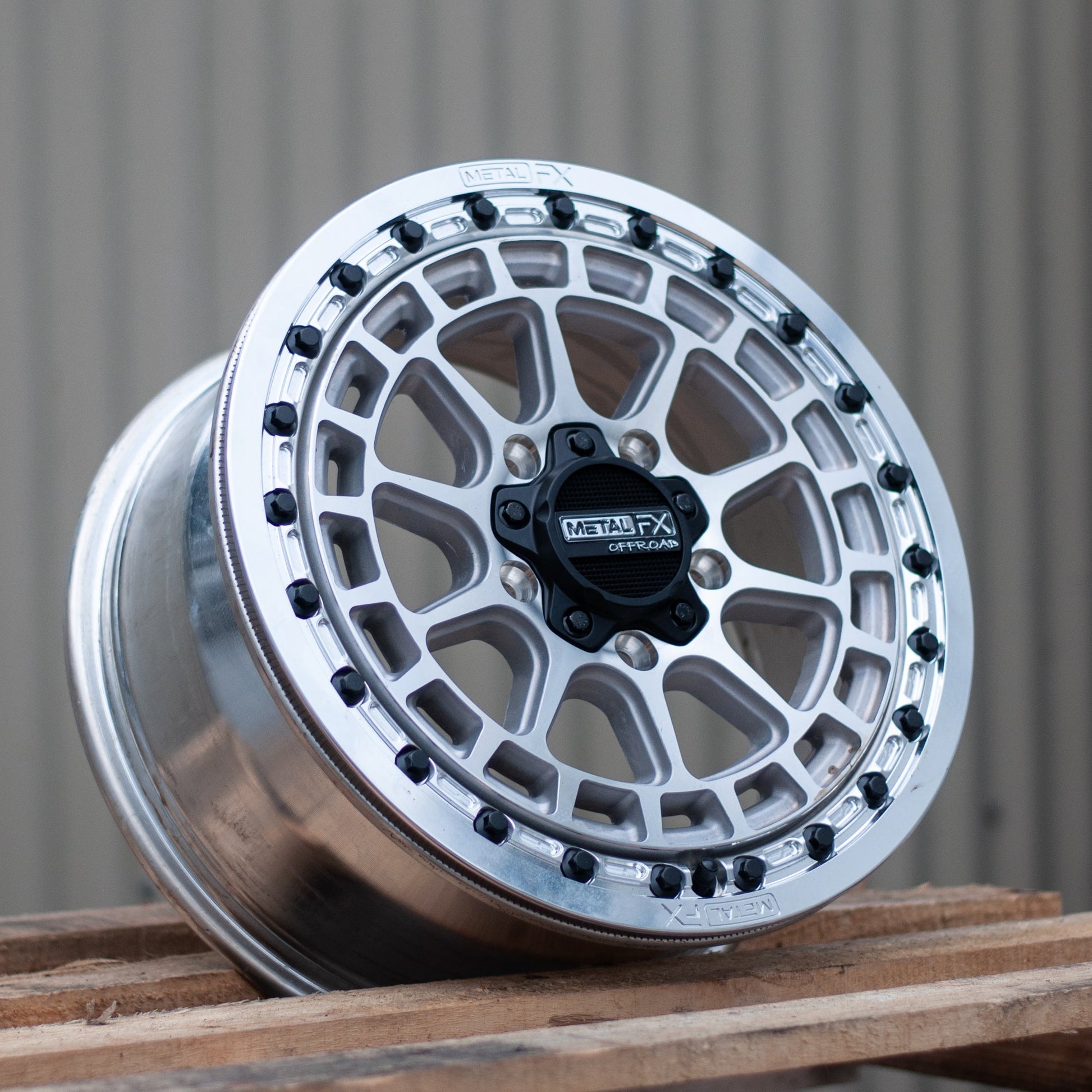 Outlaw R UTV Beadlock Wheel (Raw) Metal FX Offroad