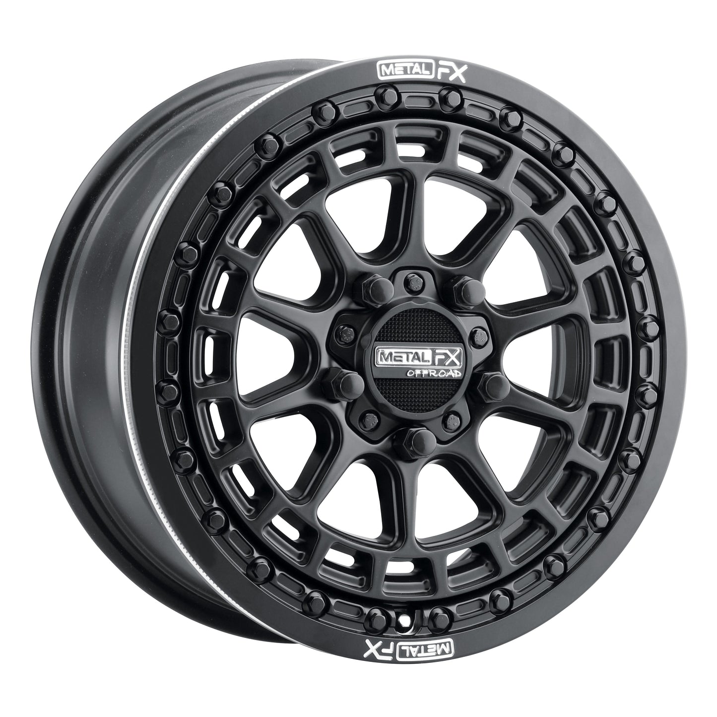 Outlaw R UTV Beadlock Wheel (Satin Black) Metal FX Offroad