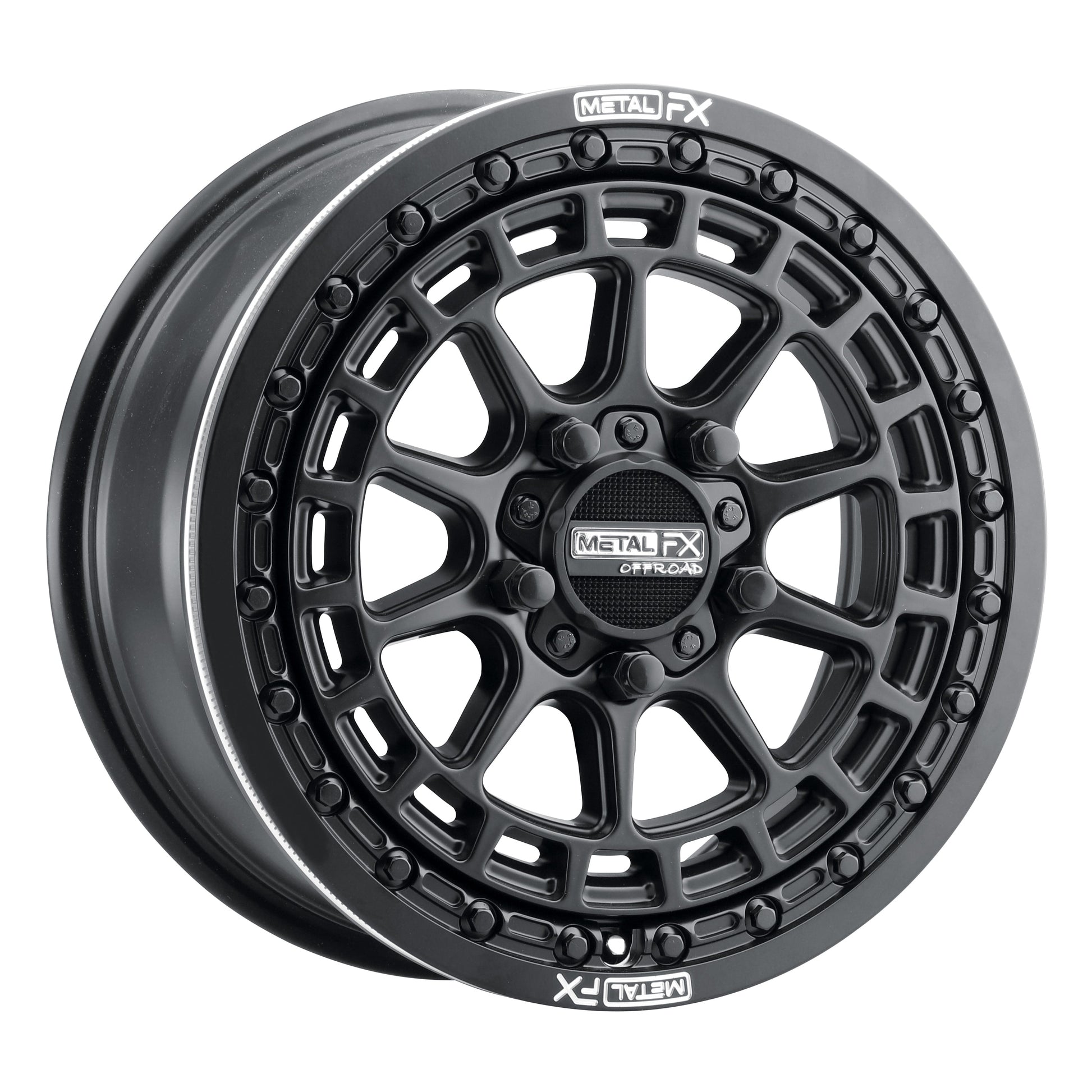 Outlaw R UTV Beadlock Wheel (Satin Black) Metal FX Offroad