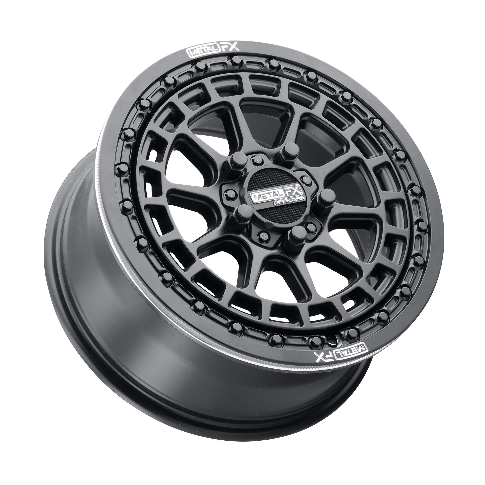 Outlaw R UTV Beadlock Wheel (Satin Black) Metal FX Offroad
