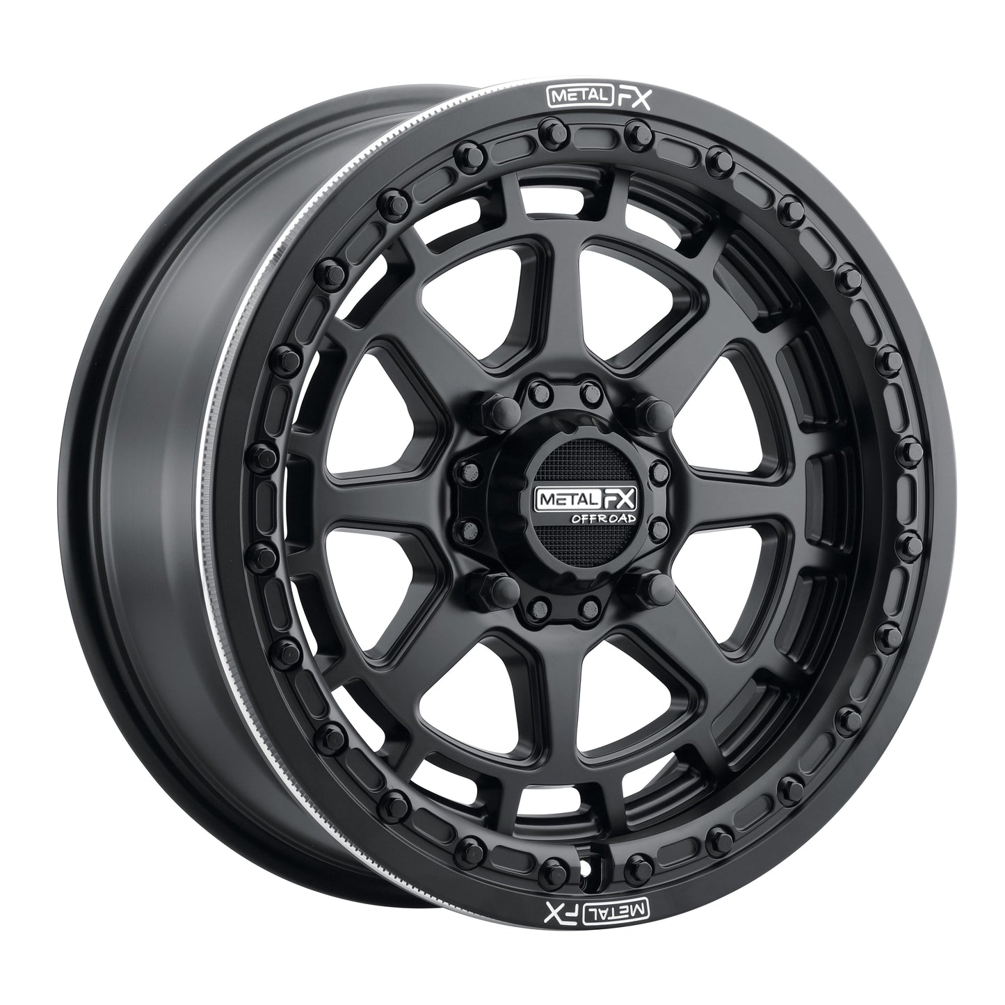Outlaw UTV Beadlock Wheel (Satin Black) Metal FX Offroad