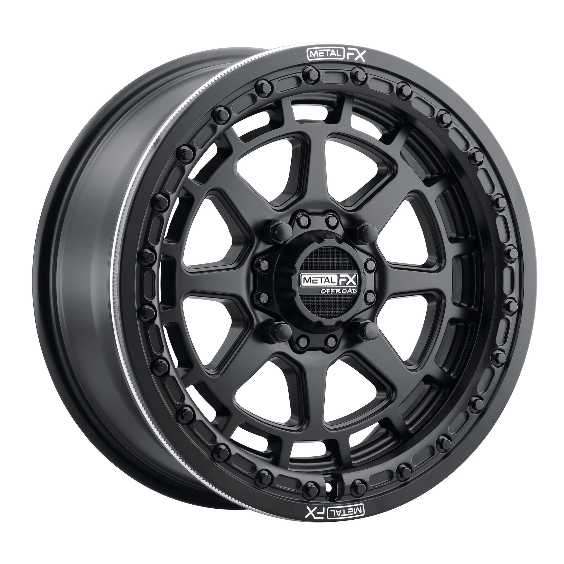 Outlaw UTV Beadlock Wheel (Satin Black) Metal FX Offroad