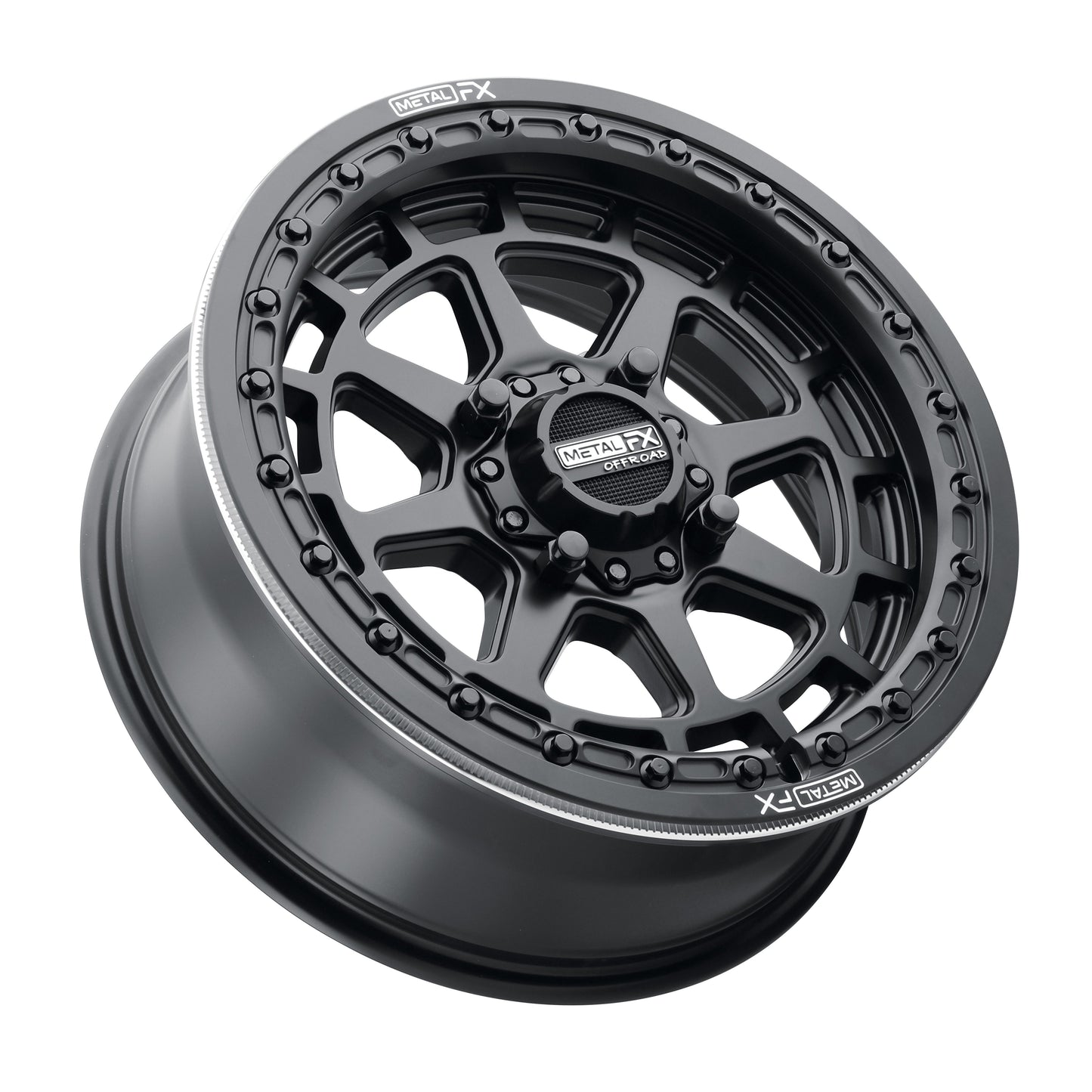 Outlaw UTV Beadlock Wheel (Satin Black) Metal FX Offroad
