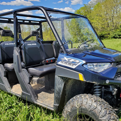 Polaris Ranger Crew 1000 Polycarbonate Front Windshield by 3 Star UTV, product view 2