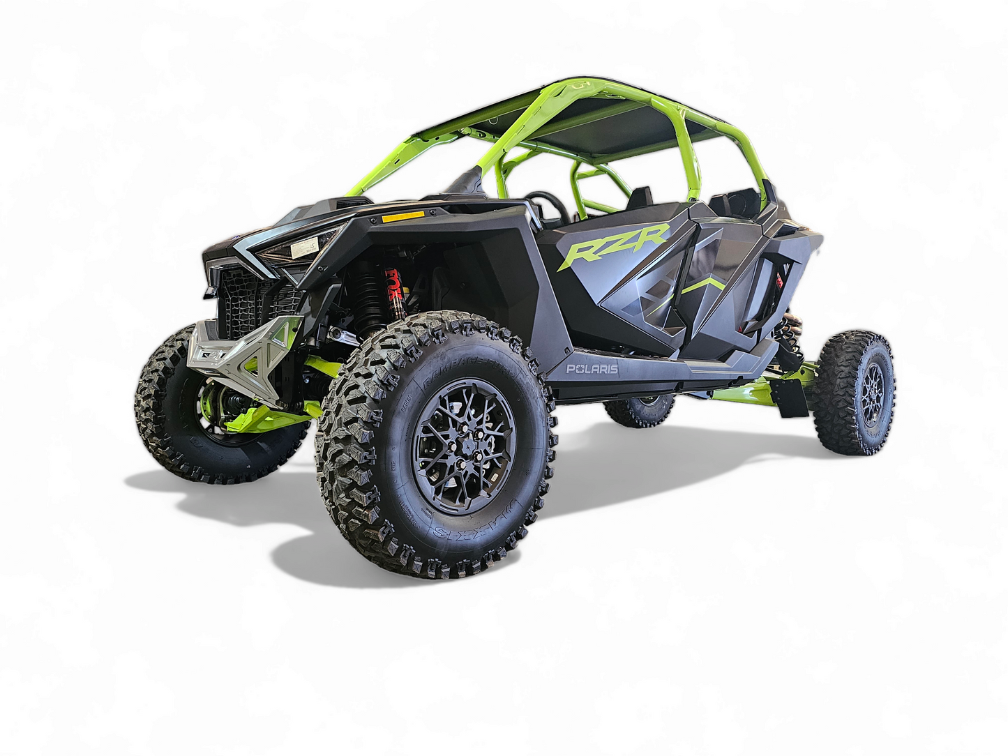 Polaris RZR Pro R / Pro S / Turbo R Machined Front Winch Bumper (Clear Anodized)