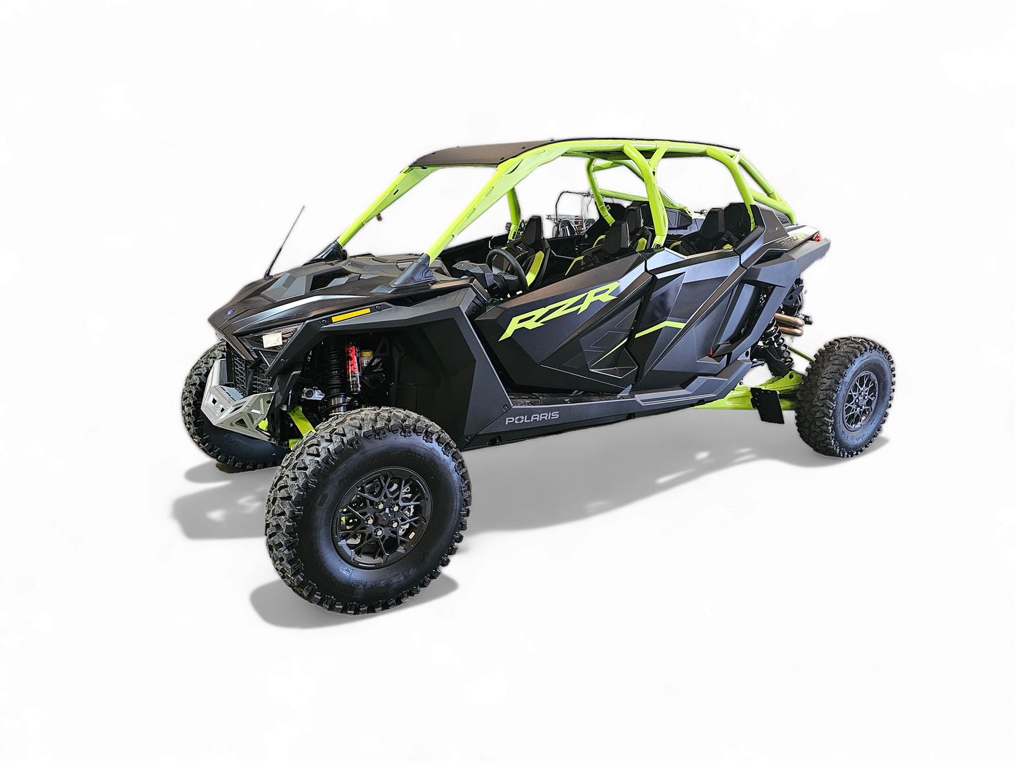 Polaris RZR Pro R / Pro S / Turbo R Machined Front Winch Bumper (Clear Anodized)