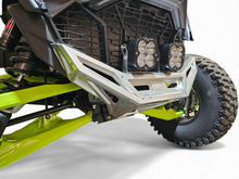 Polaris RZR Pro R / Pro S / Turbo R Machined Front Winch Bumper (Clear Anodized)