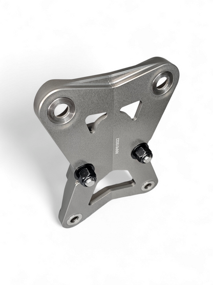 Polaris RZR Pro R / Turbo R Radius Rod Plate with Tow Hook (Gunmetal)