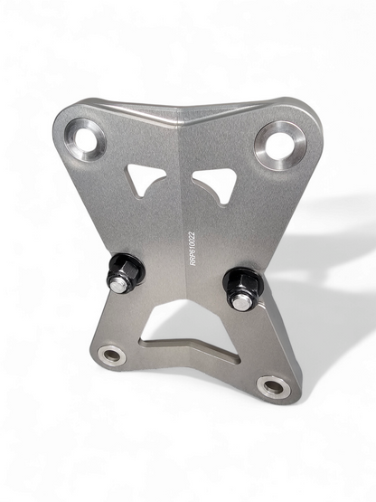 Polaris RZR Pro R / Turbo R Radius Rod Plate with Tow Hook (Gunmetal)