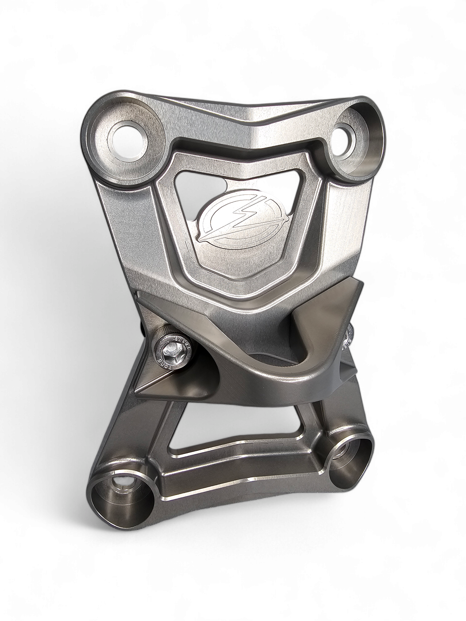 Polaris RZR Pro R / Turbo R Radius Rod Plate with Tow Hook (Gunmetal)