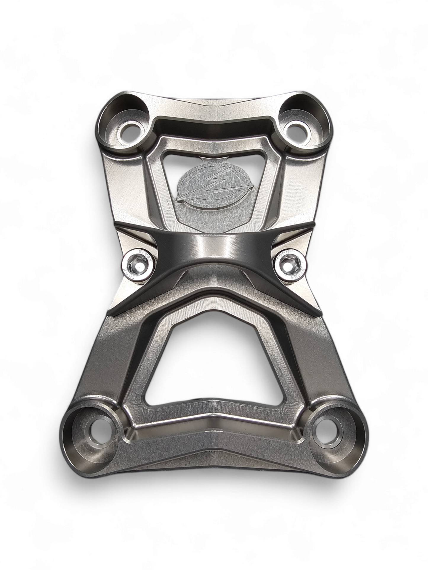 Polaris RZR Pro R / Turbo R Radius Rod Plate with Tow Hook (Gunmetal)