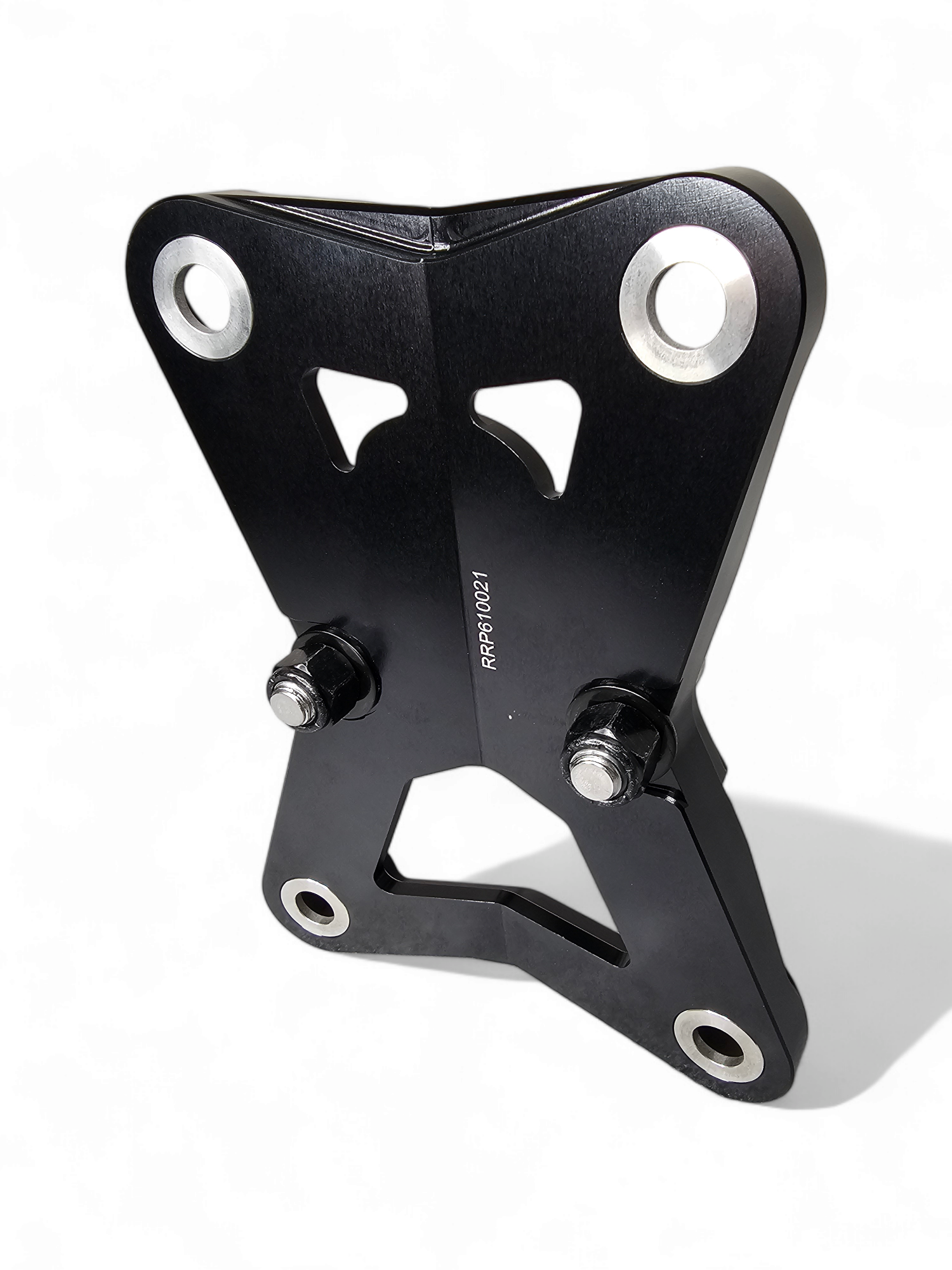 Polaris RZR Pro R / Turbo R Radius Rod Plate with Tow Hook (Black)