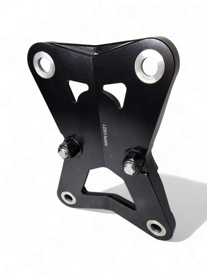 Polaris RZR Pro R / Turbo R Radius Rod Plate with Tow Hook (Black)
