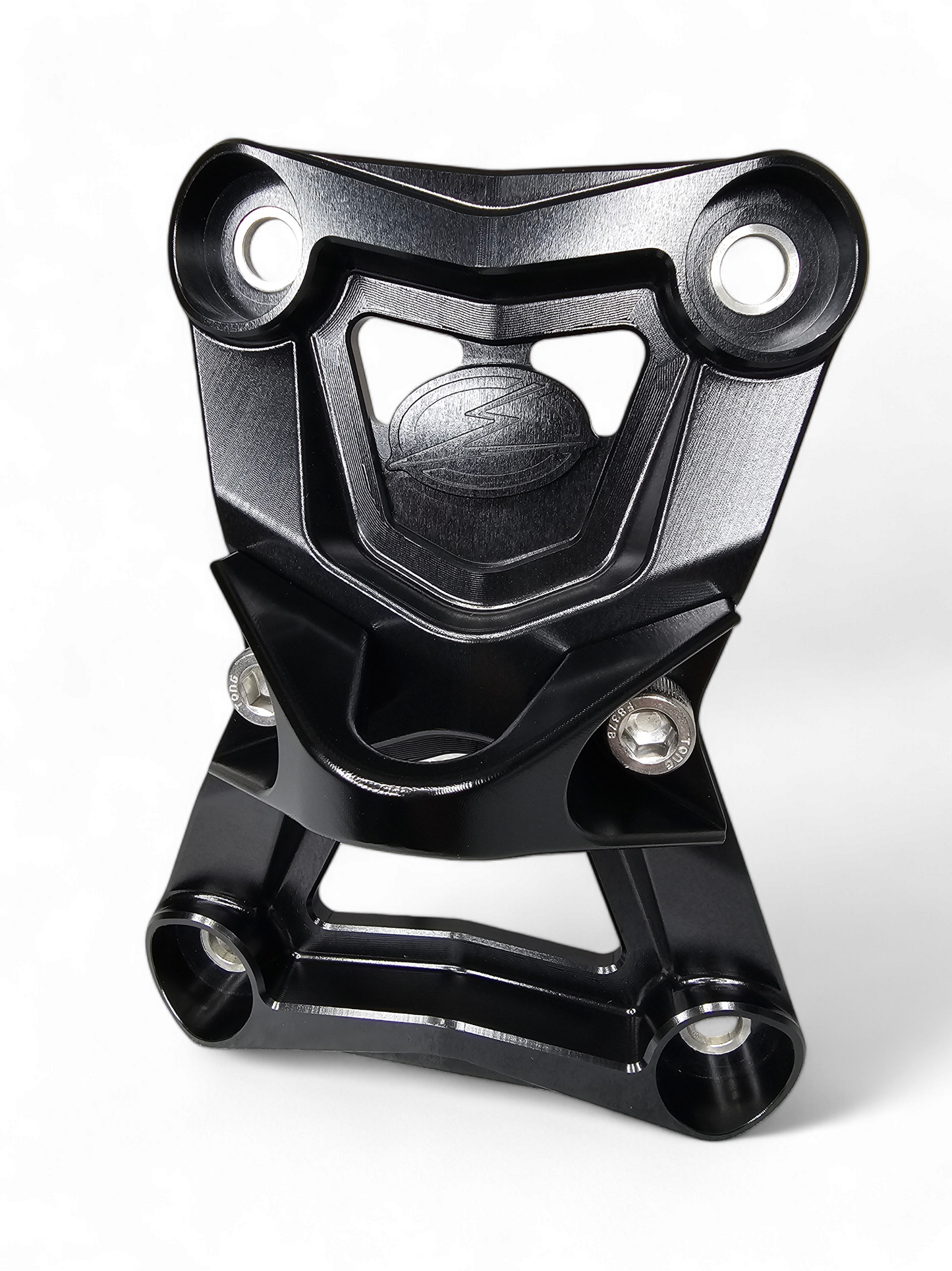 Polaris RZR Pro R / Turbo R Radius Rod Plate with Tow Hook (Black)