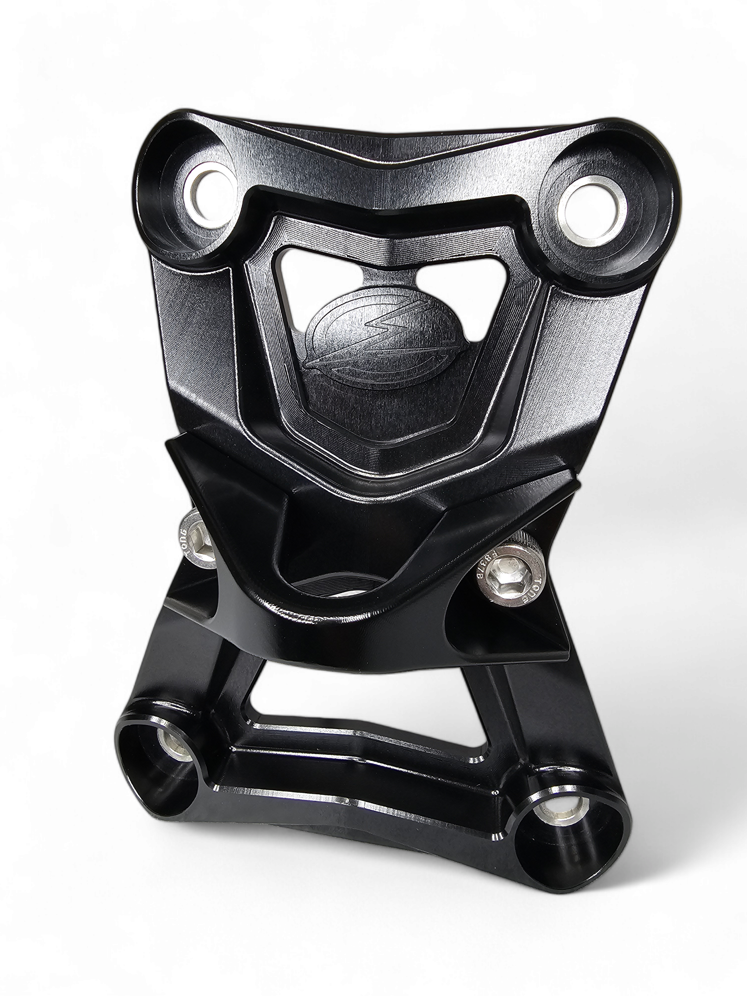 Polaris RZR Pro R / Turbo R Radius Rod Plate with Tow Hook (Black)