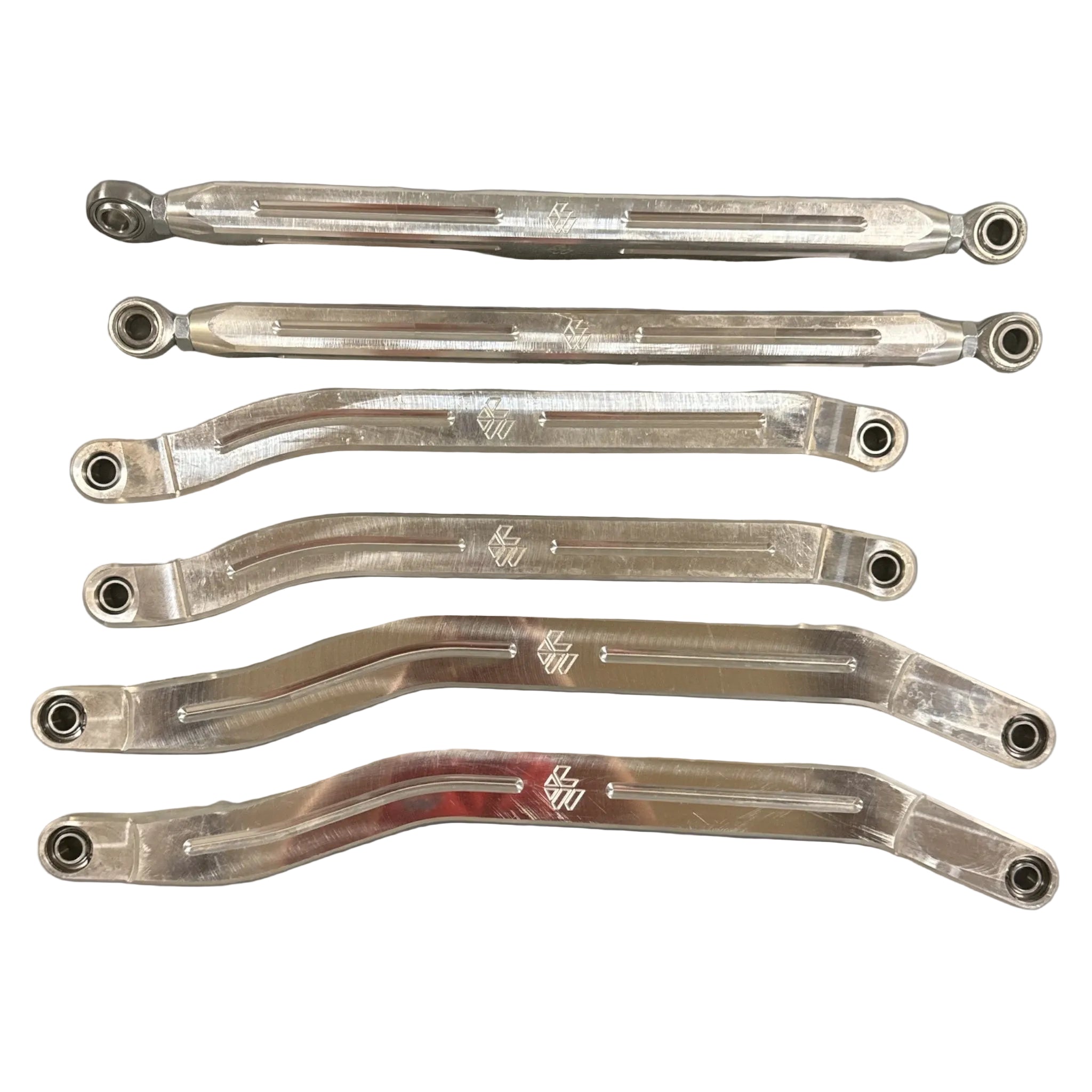 Kawasaki Teryx KRX Radius Rods by L&W Fab, front view
