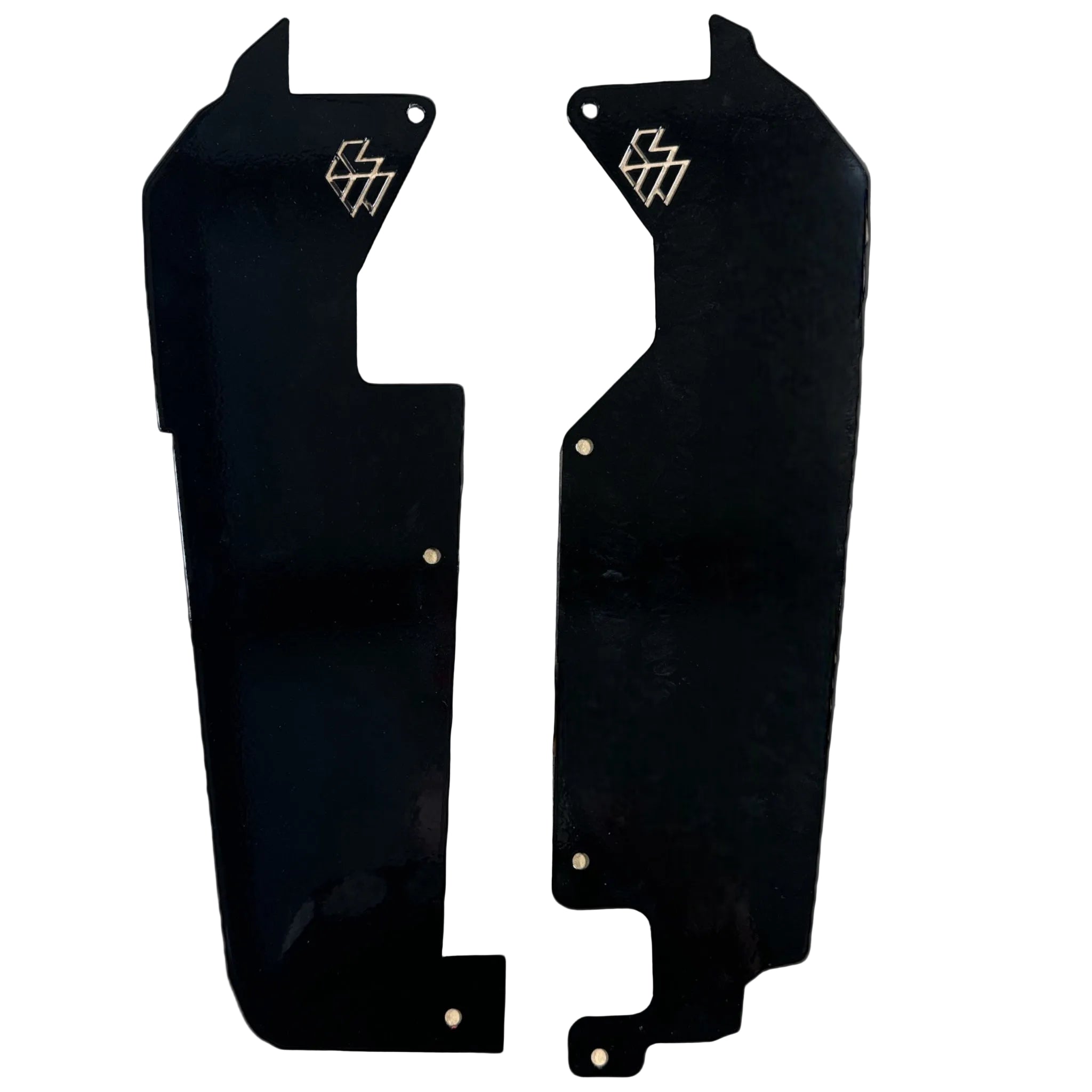 Polaris RZR Pro XP / Turbo R Rear Inner Fender Mud Guard UTV - Front View | L&W Fab