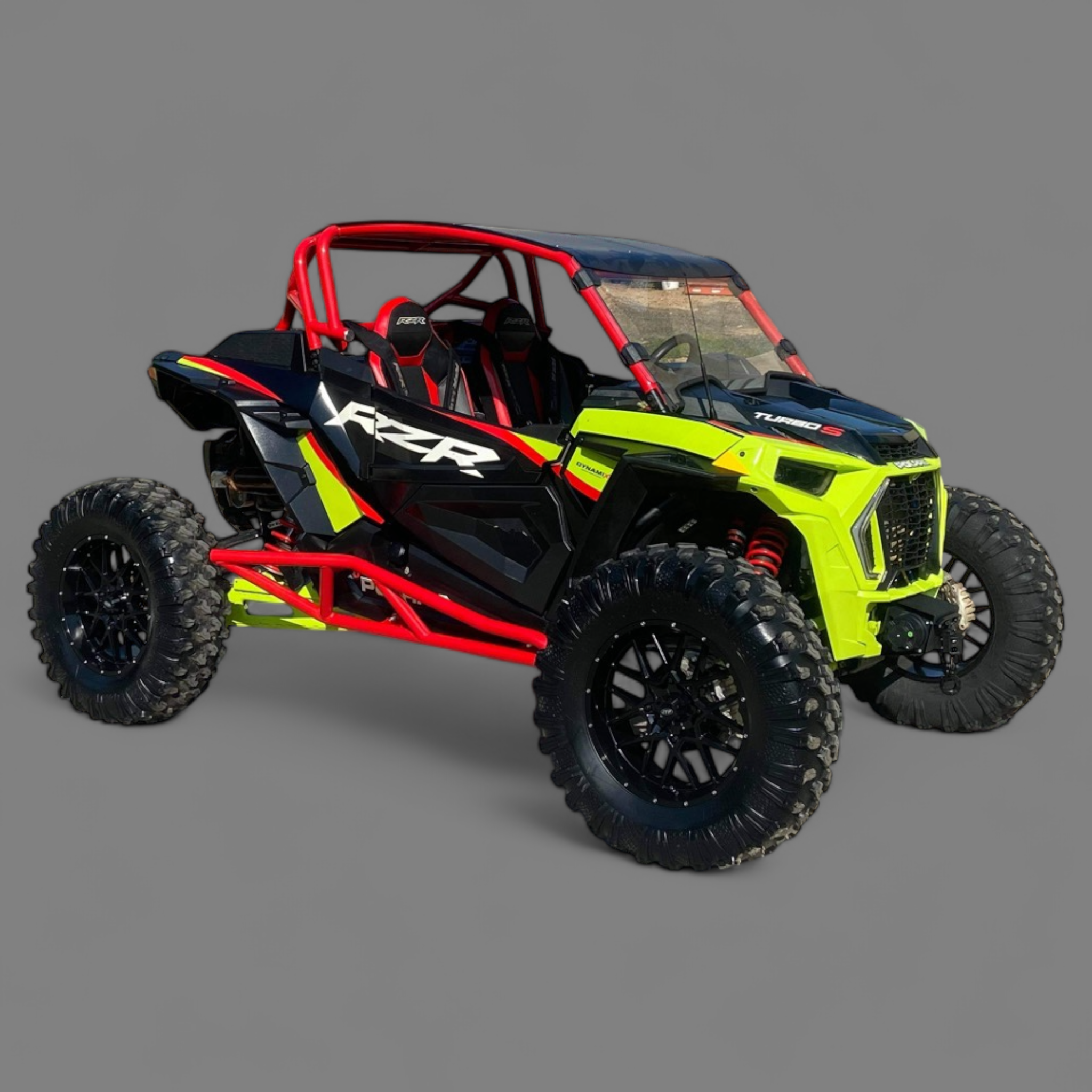 Polaris RZR XP 1000 / Turbo 2-Seat Roll Cage by L&W Fab, front view