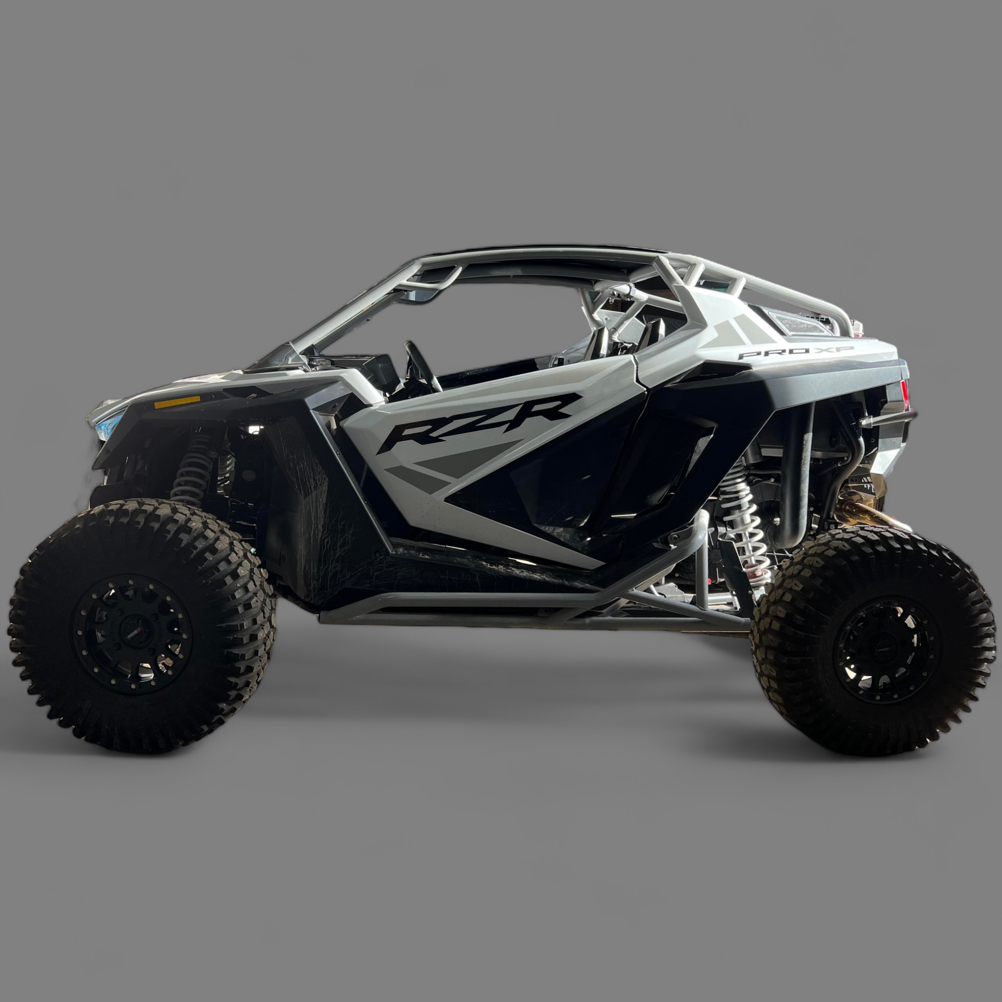 Polaris RZR Pro XP 2-Seat Roll Cage by L&W Fab, front view