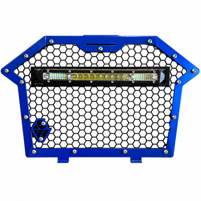 Polaris RZR Pro R / Pro XP / Turbo R Front Grille with Light Bar | L&W Fab