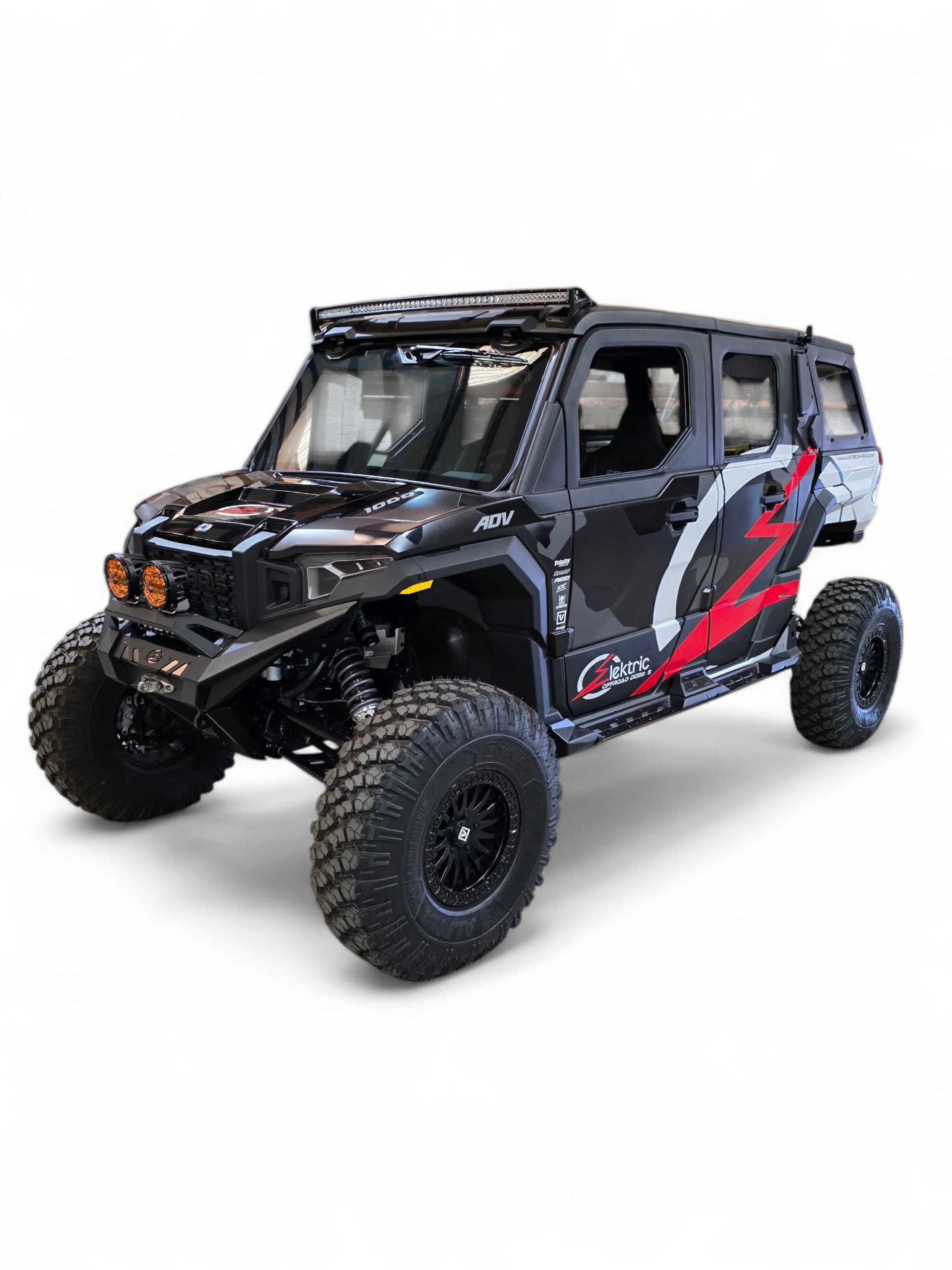 Polaris Xpedition HDX Front Winch Bumper (Standard Small Hoop)