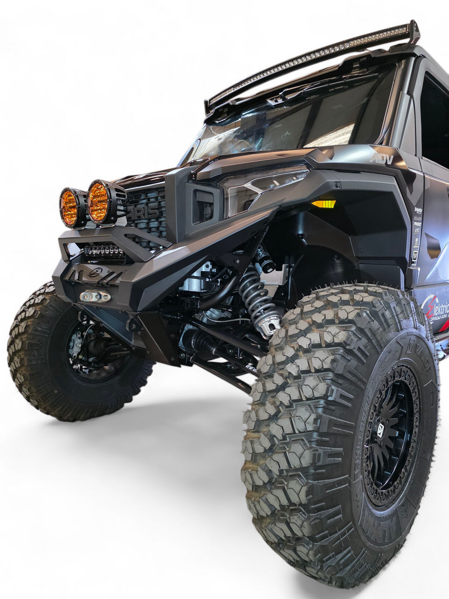 Polaris Xpedition HDX Front Winch Bumper (Standard Small Hoop)