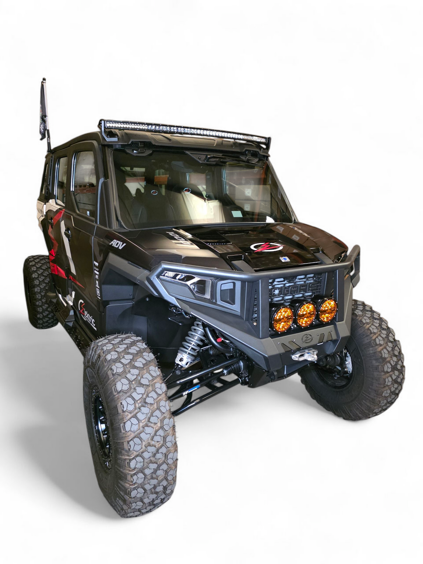 Polaris Xpedition HDX Front Winch Bumper with Brush Guard