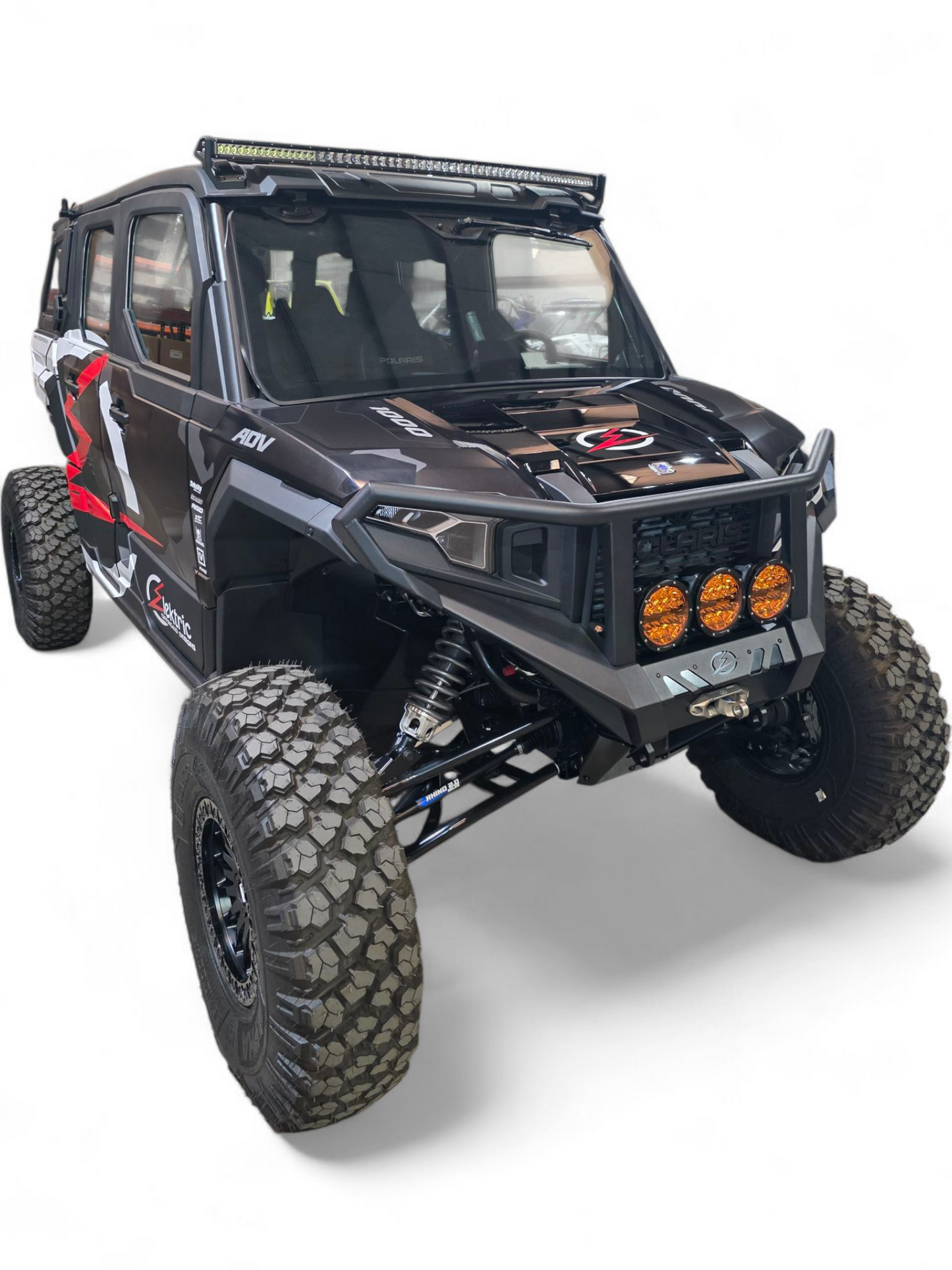 Polaris Xpedition HDX Front Winch Bumper with Brush Guard