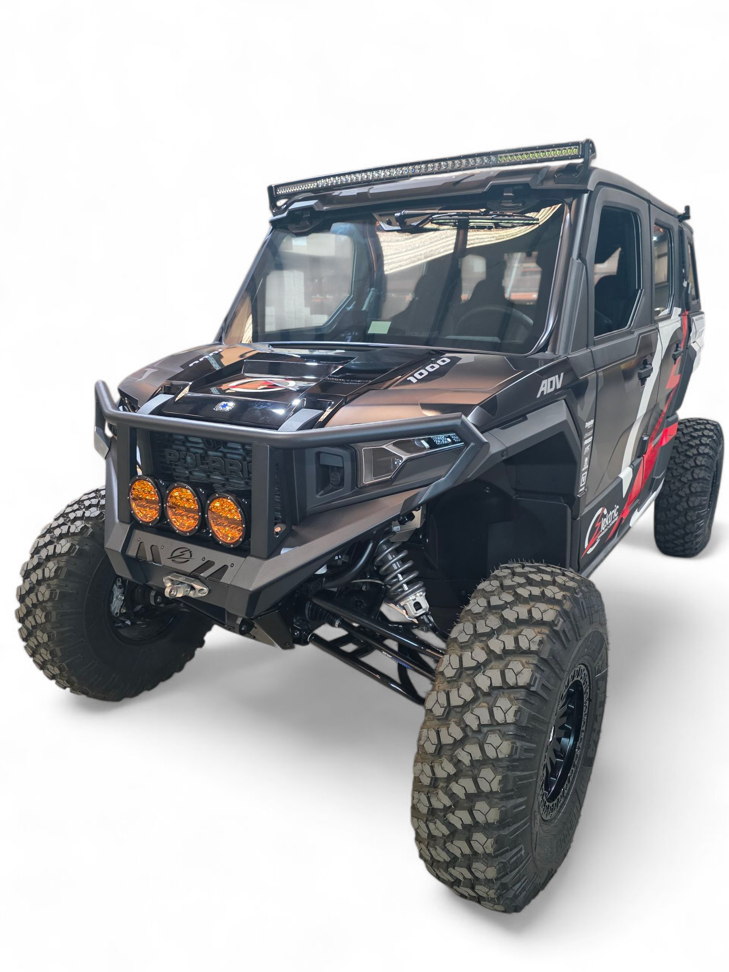 Polaris Xpedition HDX Front Winch Bumper with Brush Guard