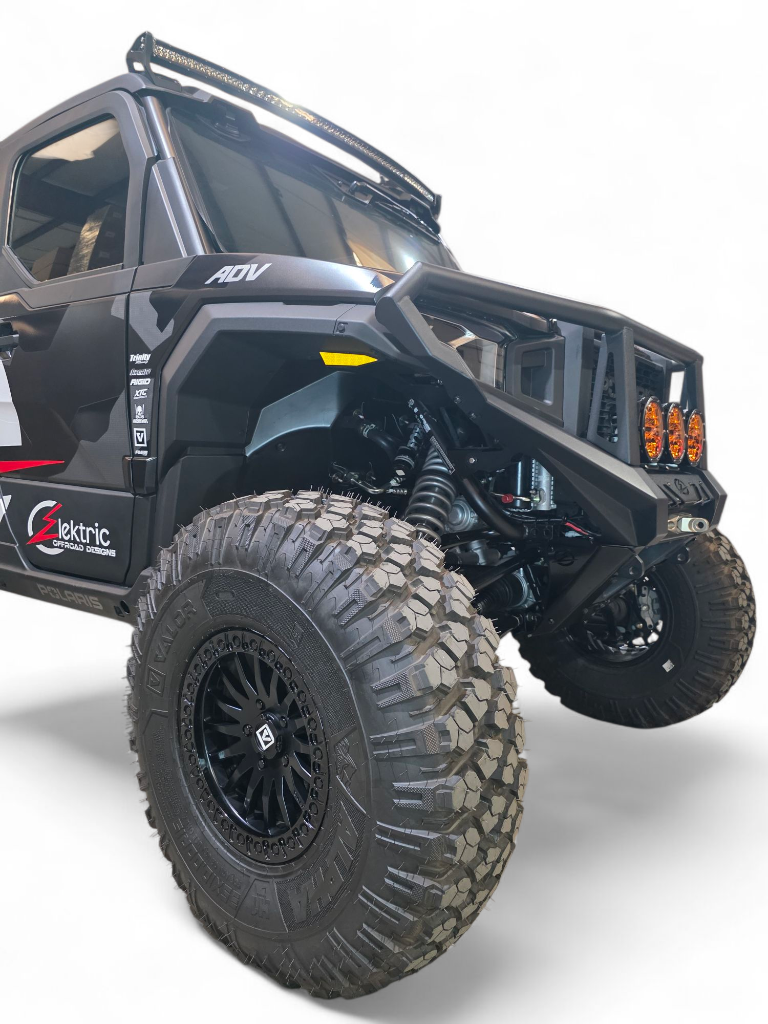 Polaris Xpedition HDX Front Winch Bumper with Brush Guard
