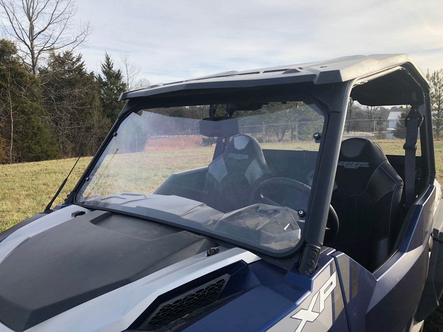 Polaris General Full Front Windshield Trail Armor
