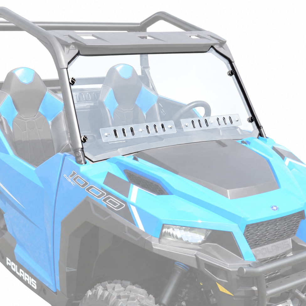 Polaris General Polycarbonate Front Windshield | 3 Star UTV