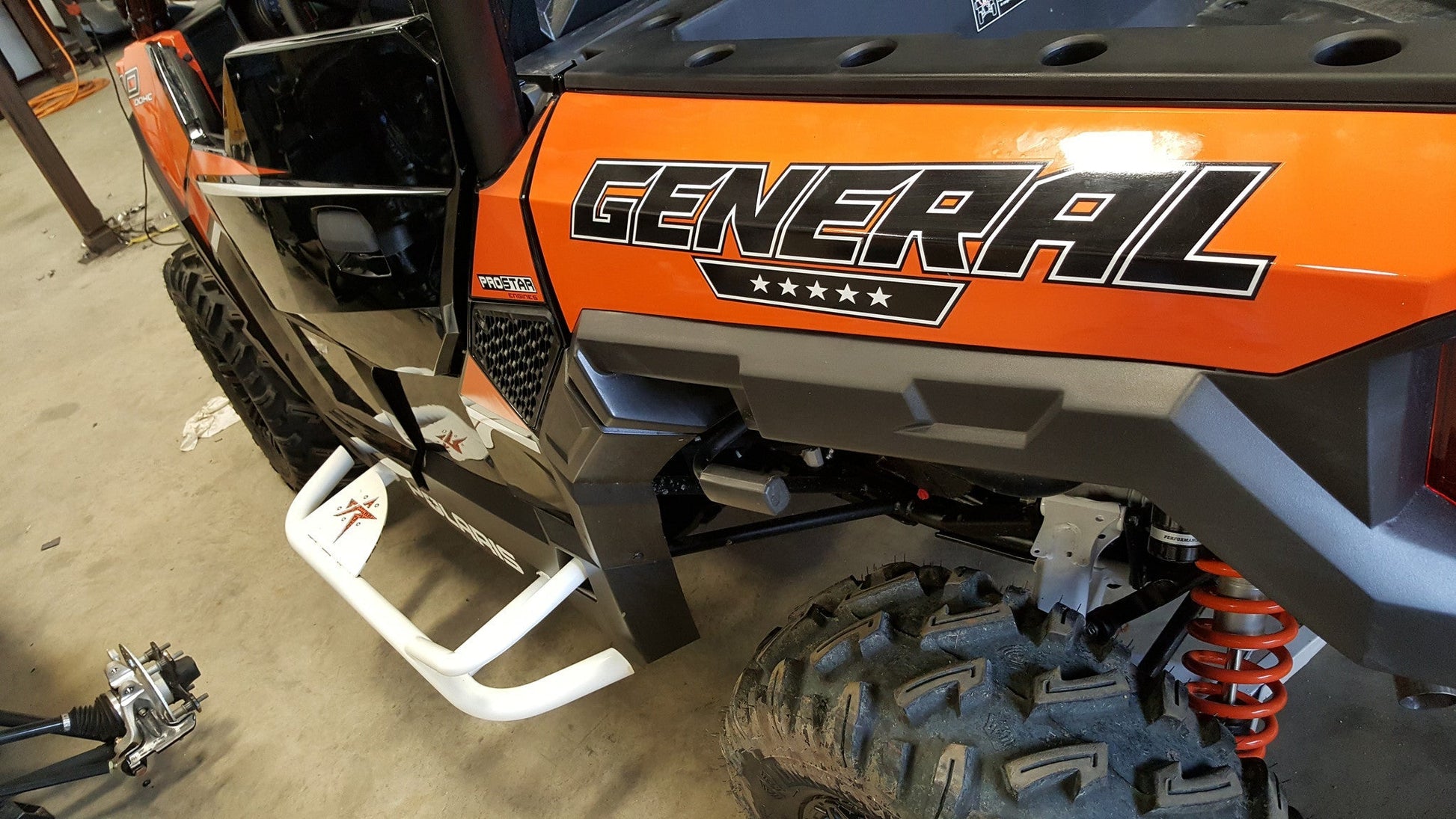 Polaris General Super Duty Steps Rogue Offroad