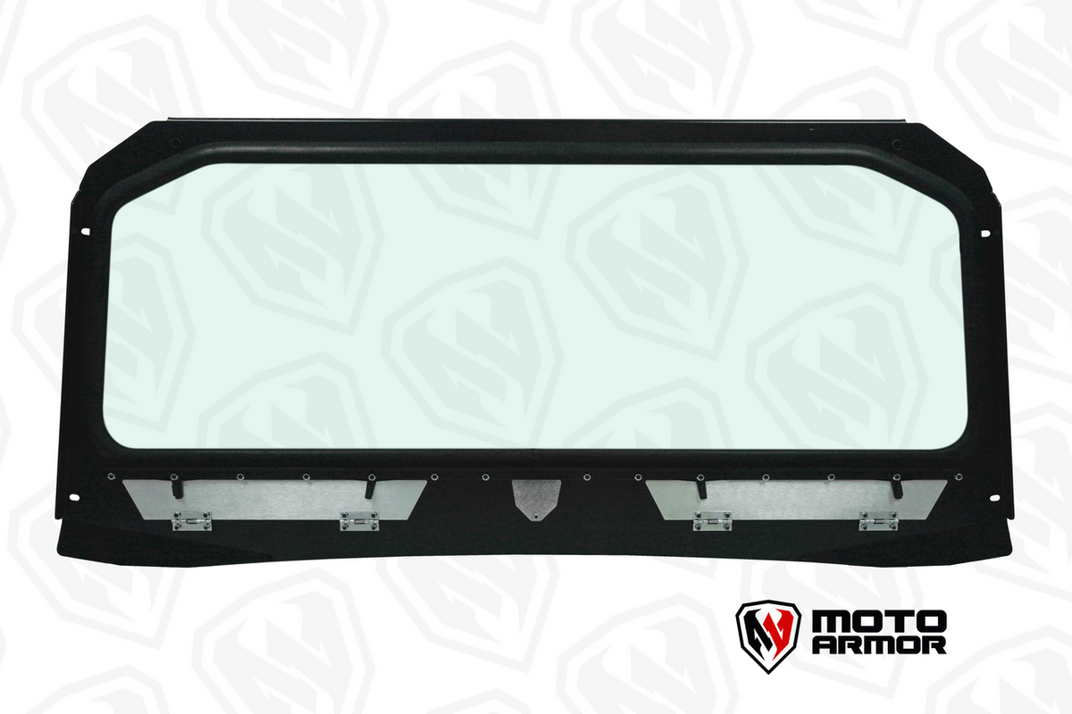 Polaris General Vented Full Glass Windshield Moto Armor