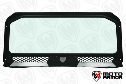 Polaris General Vented Full Glass Windshield Moto Armor