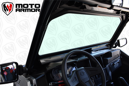 Polaris General Vented Full Glass Windshield Moto Armor
