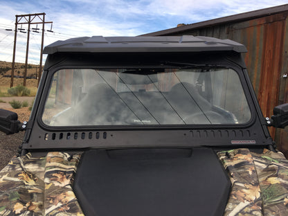 Polaris General Vented Glass Windshield 1.0 Bent Metal Off-Road