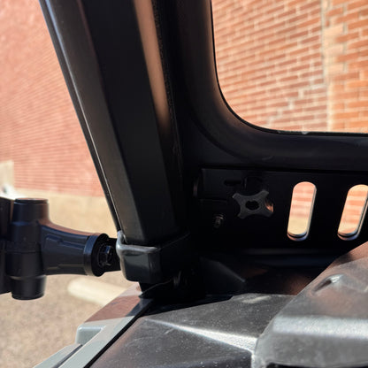 Polaris General Vented Glass Windshield 2.0 Bent Metal Off-Road