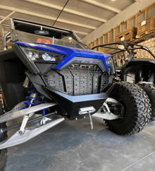 Polaris Pro R Front Bumper – Steel Winch-Ready Replacement