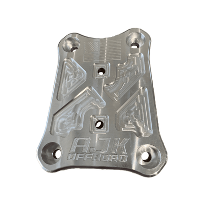 Polaris Pro R / Turbo R Billet Radius Rod Plate AJK Offroad