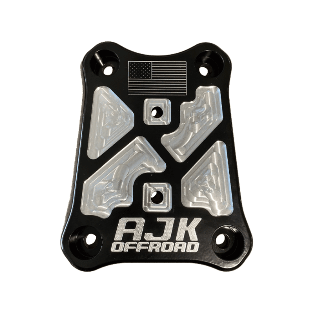 Polaris Pro R / Turbo R Billet Radius Rod Plate AJK Offroad