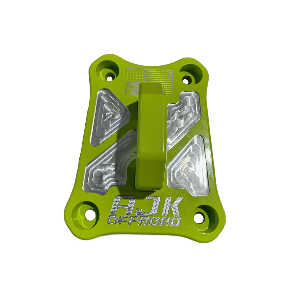 Polaris Pro R / Turbo R Billet Radius Rod Plate AJK Offroad